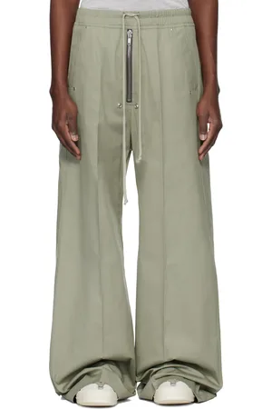 Rick Owens Green Hollywood Wide Bela Trousers