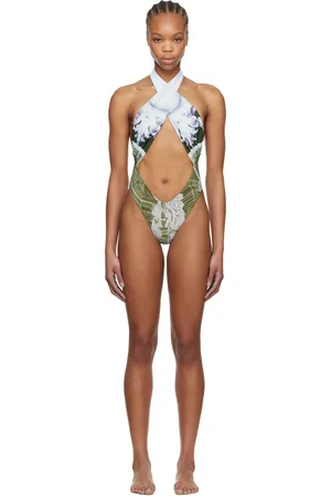 Miaou Green Demi Swimsuit