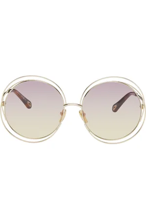 Chloé Gold Carlina Sunglasses