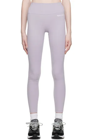 Sporty & Rich Purple Bonded Leggings