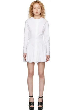 Alaïa White Skater Minidress
