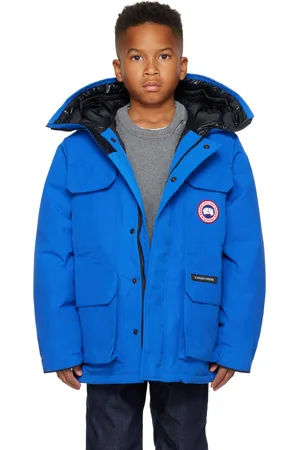 Canada Goose Big Kids Blue Expedition Down Jacket