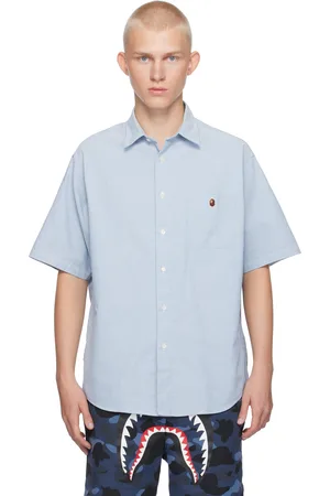 BAPE Blue One Point Cordura Shirt