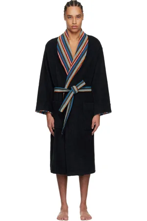 Paul Smith Black Artist Stripe Robe