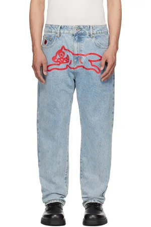 ICECREAM Blue Running Dog Denim Jeans