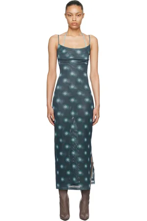 Miaou Blue Thais Maxi Dress