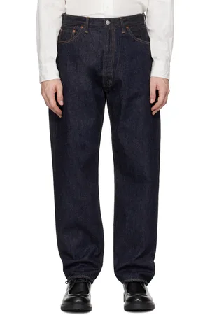 Kaptain Sunshine Indigo 5P Zipper Front Jeans