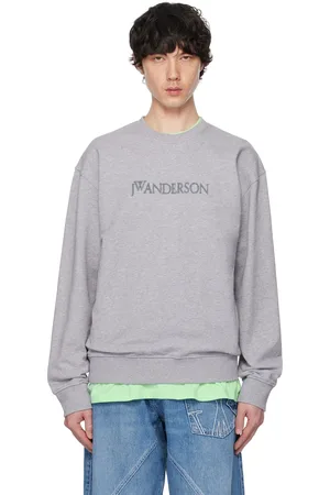 J.W.Anderson Gray Logo Embroidery Sweatshirt