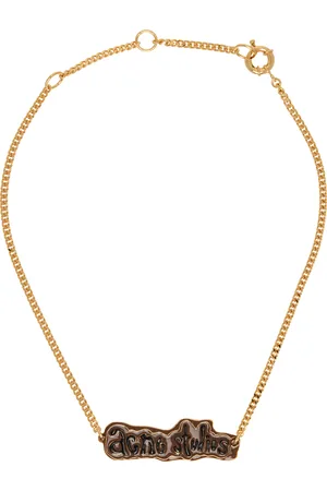 Acne Studios Gold Label Necklace