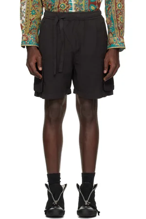 Maharishi Hemp Cargo Asym Track Shorts