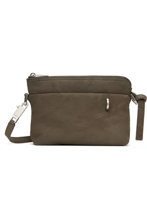 Rick Owens Gray Hollywood Small Adri Bag
