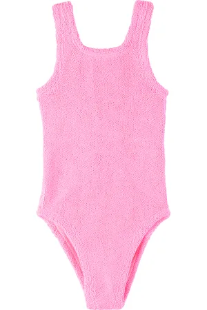 Hunza G Kids Pink Classic Swimsuit