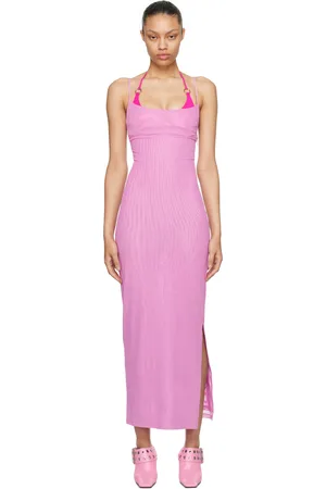 Miaou SSENSE Exclusive Pink Thais Maxi Dress