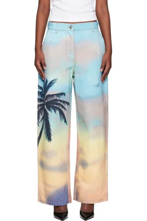 Palm Angels Sunrise Palm Baggy Jeans