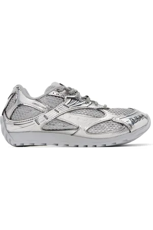 Bottega Veneta Silver Orbit Sneakers