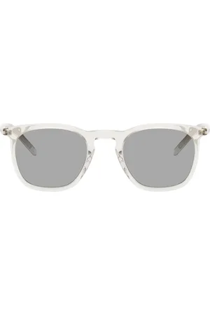 Saint Laurent Transparent Round Sunglasses