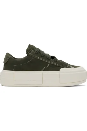 Converse Green Cruise Suede Sneakers