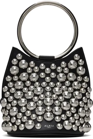 Alaïa Black Ring Mini Bucket Bag