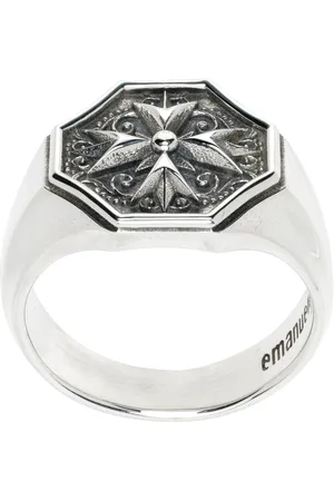 EMANUELE BICOCCHI Crest Signet Ring