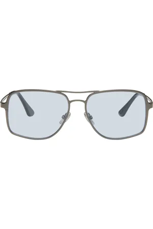 Retrosuperfuture Gunmetal Spliff Sunglasses
