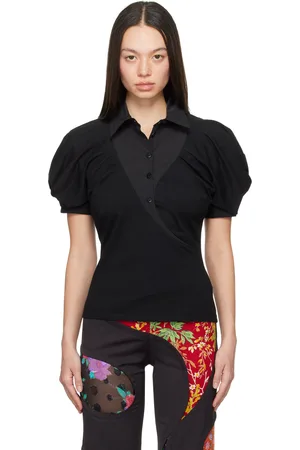 J.KIM Black Paisley Shirt