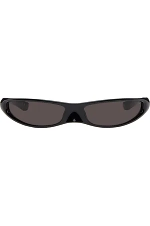 Balenciaga SSENSE Exclusive Black Avant Premier Thin Sunglasses