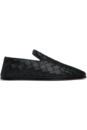 Bottega Veneta Black Sunday Slippers