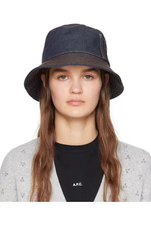 A.P.C. Blue Thais Bucket Hat