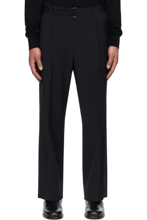 LE 17 SEPTEMBRE Wool Belted Trousers