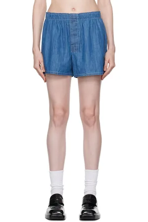 HOMMEGIRLS Boxer Denim Shorts