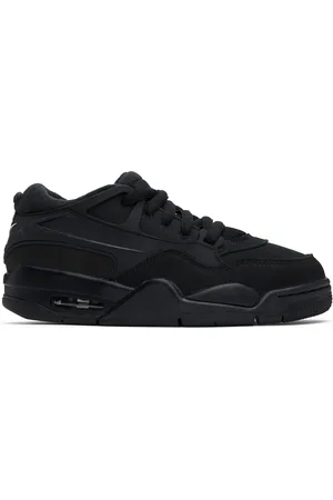 Nike Big Kids Black Air Jordan 4 RM Sneakers