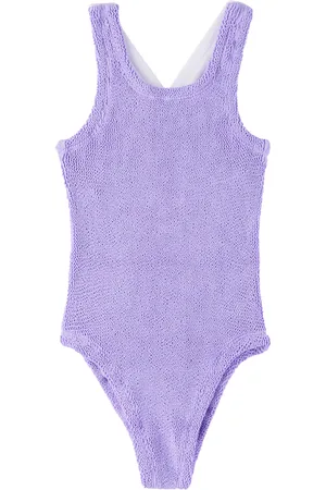 Hunza G Kids Purple Lara Swimsuit