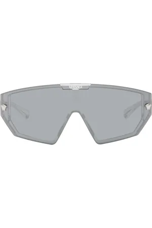 VERSACE Transparent Medusa Horizon Sunglasses