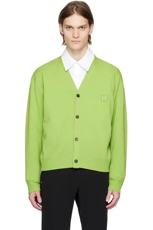 WOOYOUNGMI Green Embroidered Cardigan