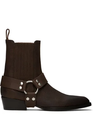 PARIS TEXAS Brown Helena Ankle Boots