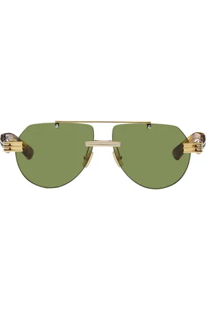 Bottega Veneta Silver & Gold BV1342S Sunglasses