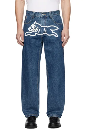 ICECREAM Blue Running Dog Double Scoop Jeans