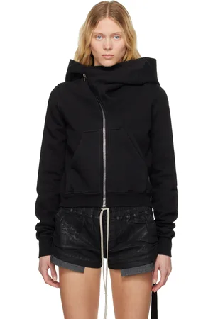 Rick Owens Black Hollywood Mountain Hoodie