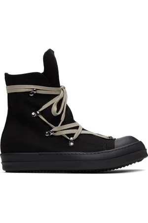 Rick Owens Black Hollywood Hexa Sneaks Sneakers