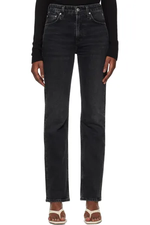 Citizens of Humanity Black Zurie Straight Jeans