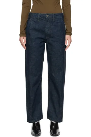 LEMAIRE Indigo High Waisted Curve Jeans