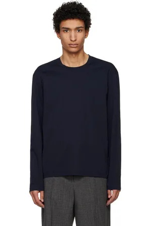 Jil Sander Navy Logo Flag Left T-shirt