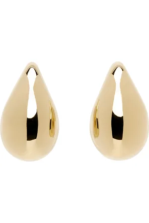 Bottega Veneta Gold Drop Medium Earrings