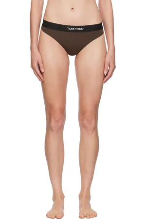 Tom Ford Brown Modal Signature Thong