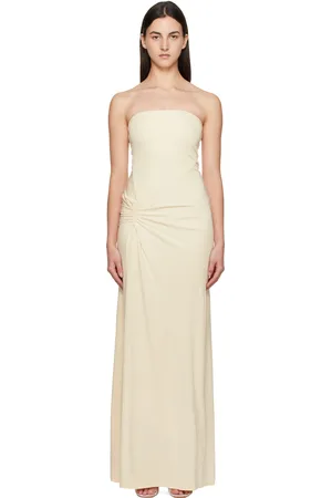 Paris Georgia Beige Ruth Maxi Dress