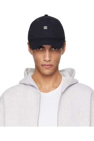 Acne Studios Navy Stud Logo Cap
