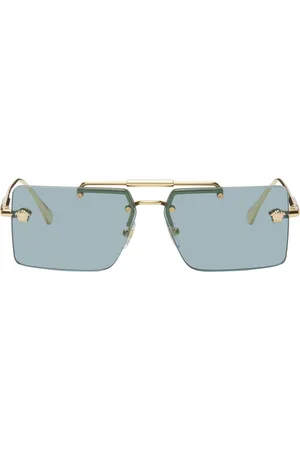 VERSACE Gold Medusa Glam Sunglasses