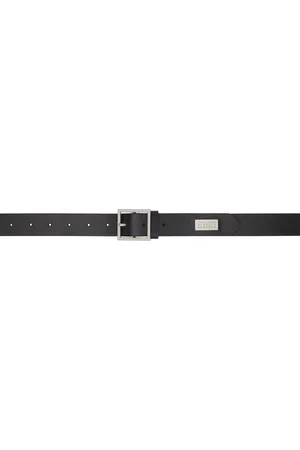 Maison Margiela Black Numeric Buckle Belt