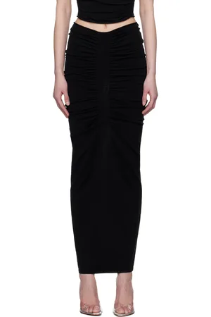 Alexander Wang Ruched Maxi Skirt