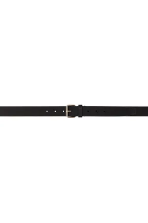 Vetements Black Gothic Logo Belt